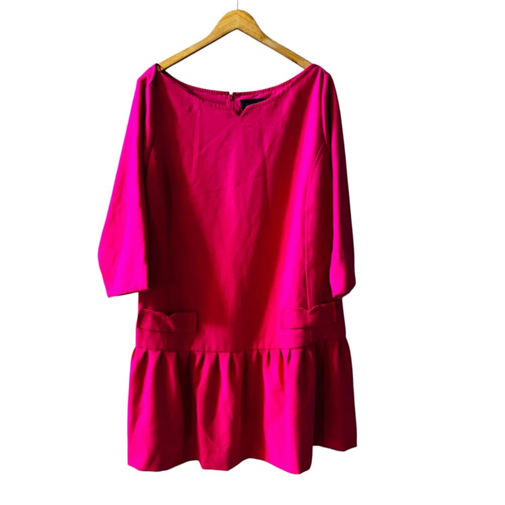 Victoria Beckham Pink Shift Dress Size 2X - Picture 2 of 7